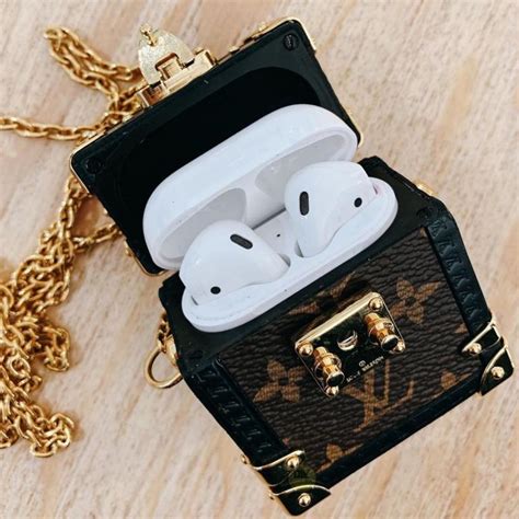 lv airpod trunk case|fundas airpods pro louis vuitton.